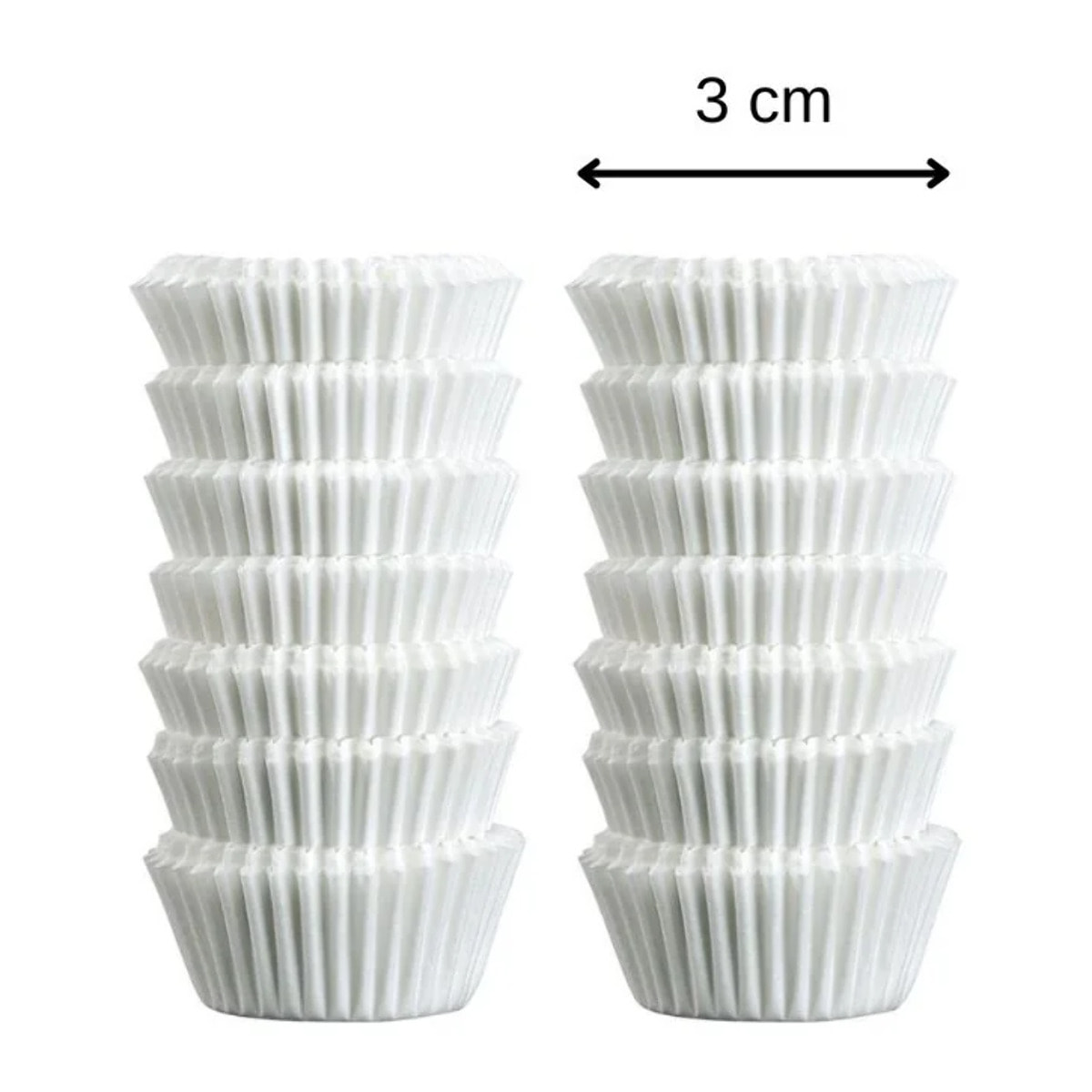 Lot de 240 moules à muffins en papier 3 cm Zenker Smart Pastry