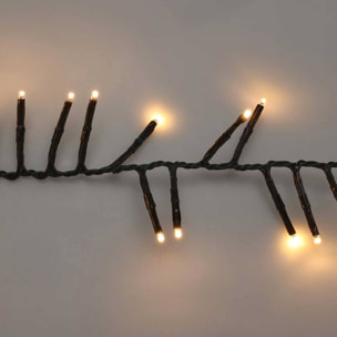 Clúster de luces LED blanco cálido