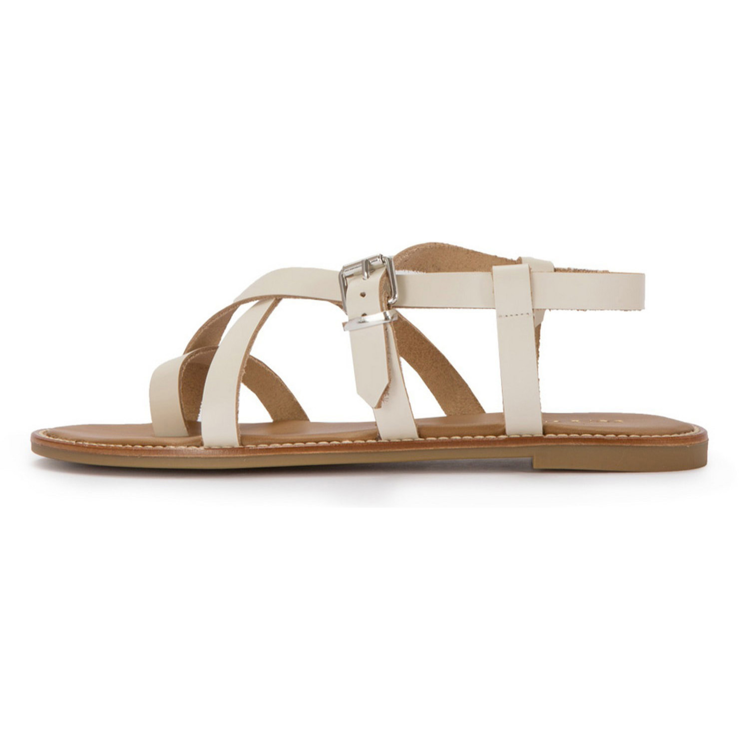 Sandali Donna colore Beige -1cm