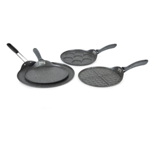 Poêle 26 cm Excelsa - Disco Cook, Aluminium Gris