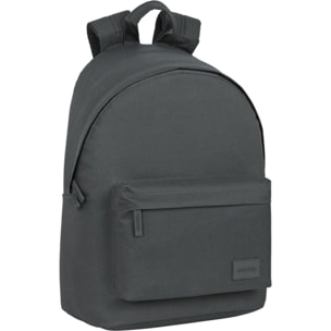 Mochila para portatil 14,1" safta basic "gris"