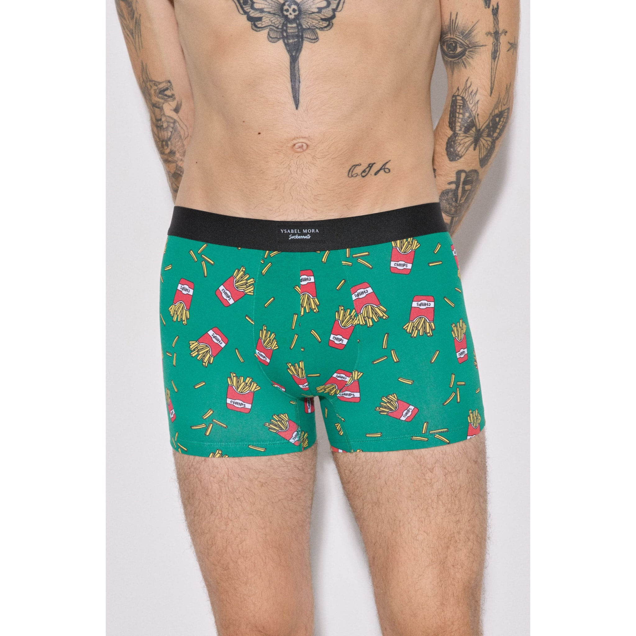 Confezione da 2 boxer Sockarrats con stampa alimentare