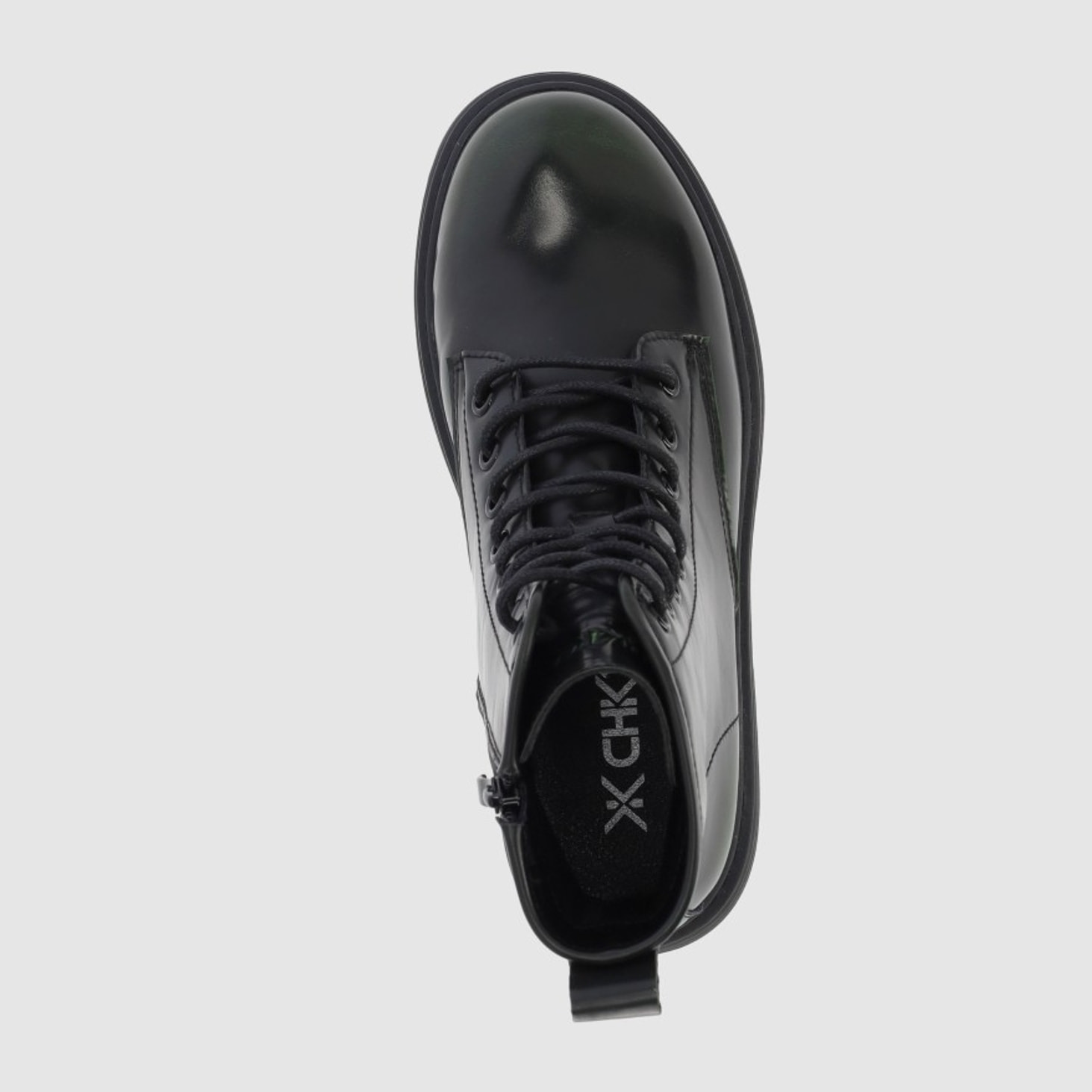 Botines - Verde - Tacón: Bajo