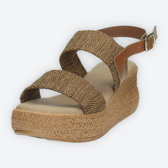 Sandali Donna Tata Italia Marrone