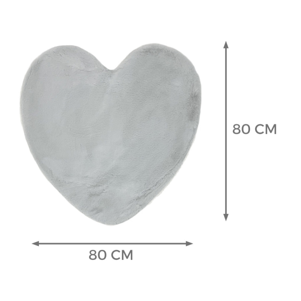 Tappeto Peloso Morbido Sagomato Orsetto Perla