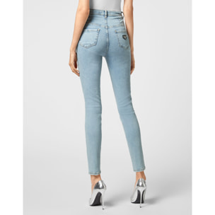 PHILIPP PLEIN Jegging de cintura alta ICONIC PLEIN