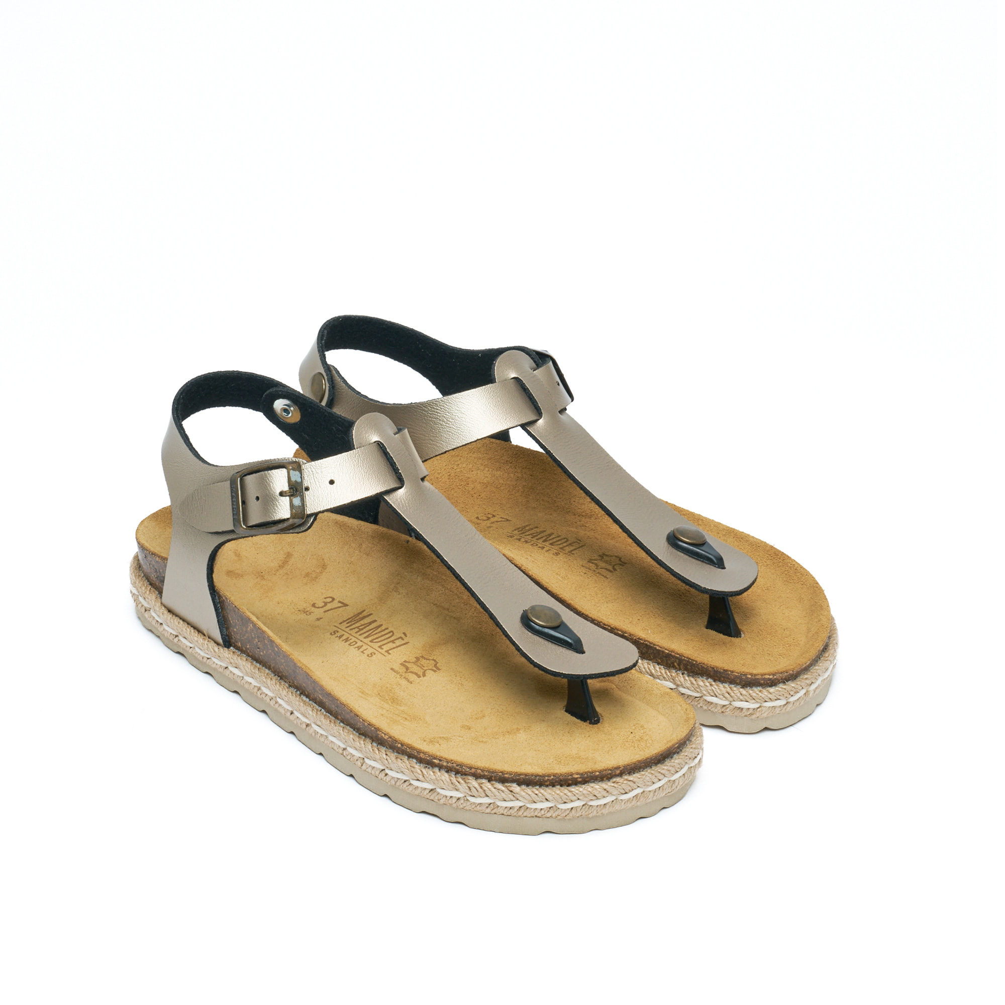 Sandalo Mandèl Dorato