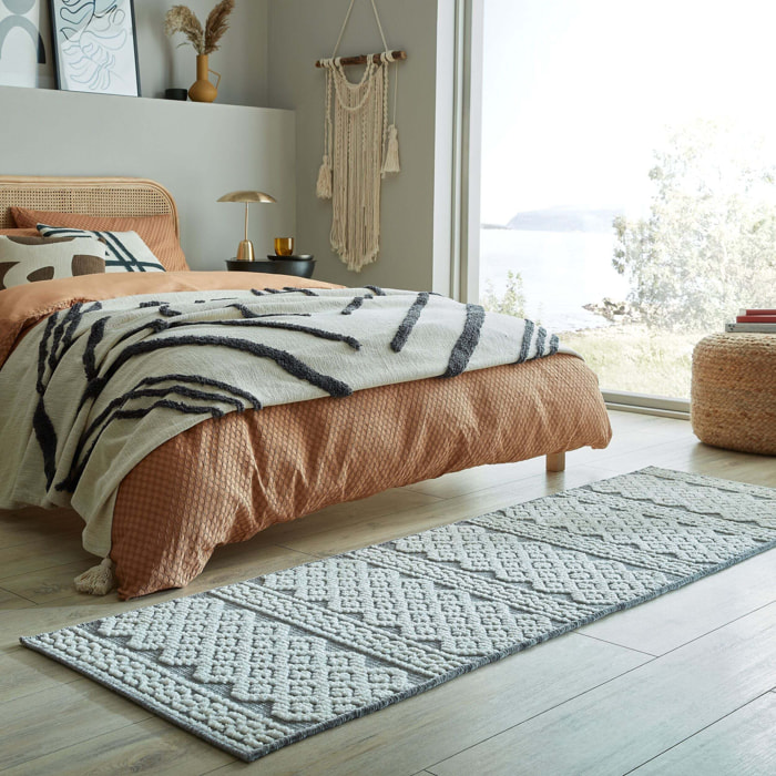 Tapis lavable de couloir JHANSI