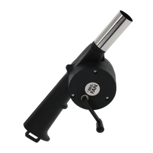 Well home ventilador bbq en color negro