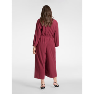 Elena Mirò - Mono de Cady con cinturón - Burgundy