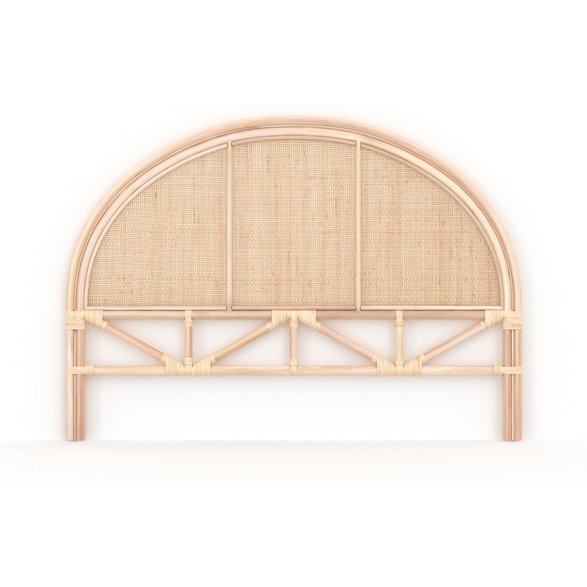 Tête de lit en rotin naturel 140 cm - Madya