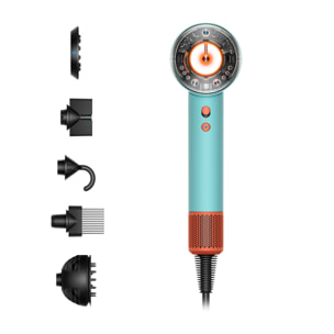 Phon Asciugacapelli Dyson Supersonic Nural™ (acquamarina/tangerine) | Ricondizionato