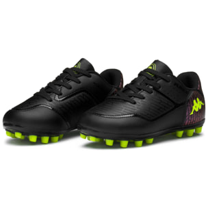 Kappa - Zapatillas deportivas Niño Negro - Kombat Player Ag Kid