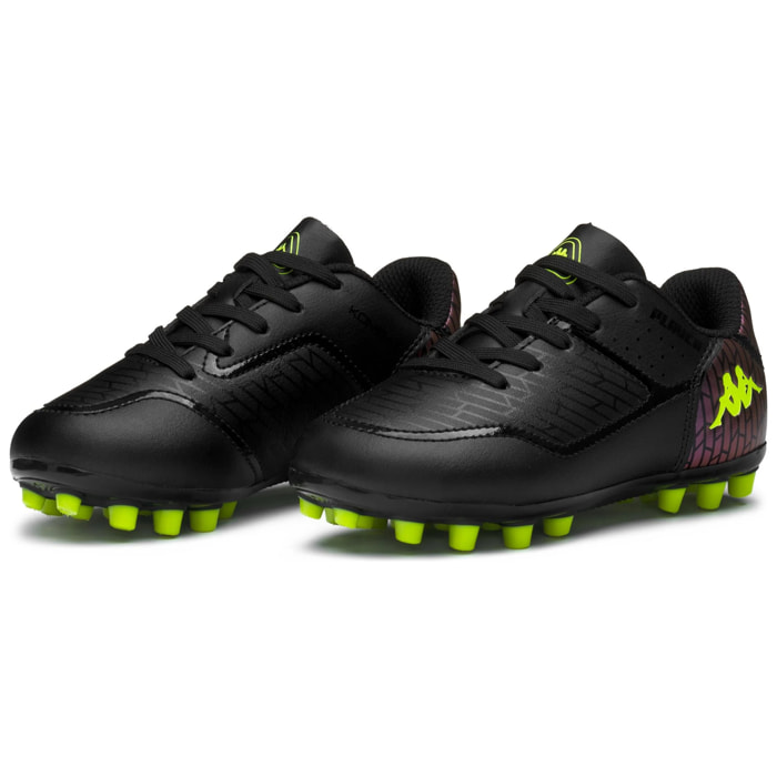 Kappa - Zapatillas deportivas Niño Negro - Kombat Player Ag Kid
