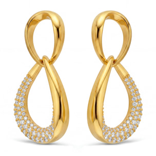 Pendientes Syroth acabado oro amarillo 18k
