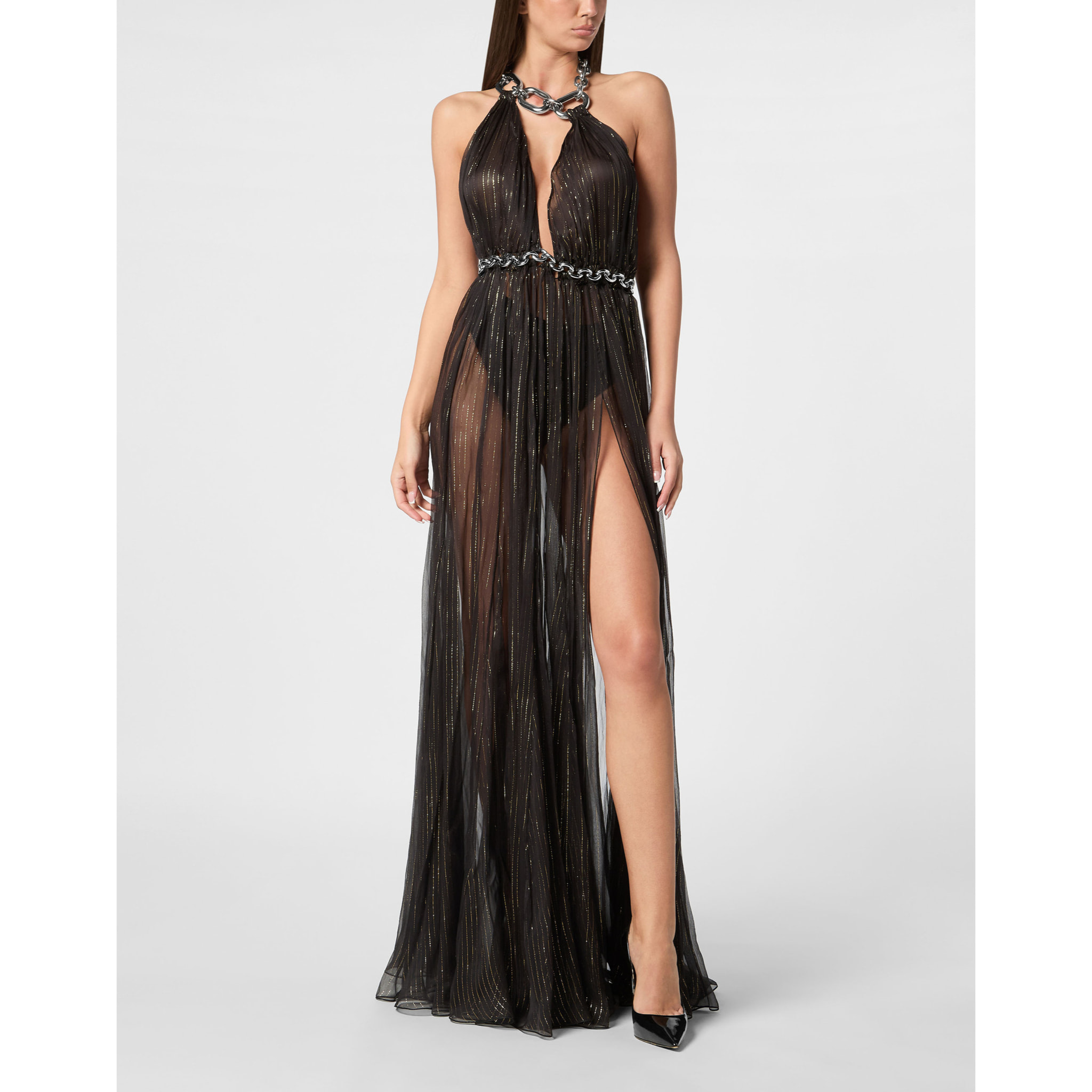 PHILIPP PLEIN Vestido largo