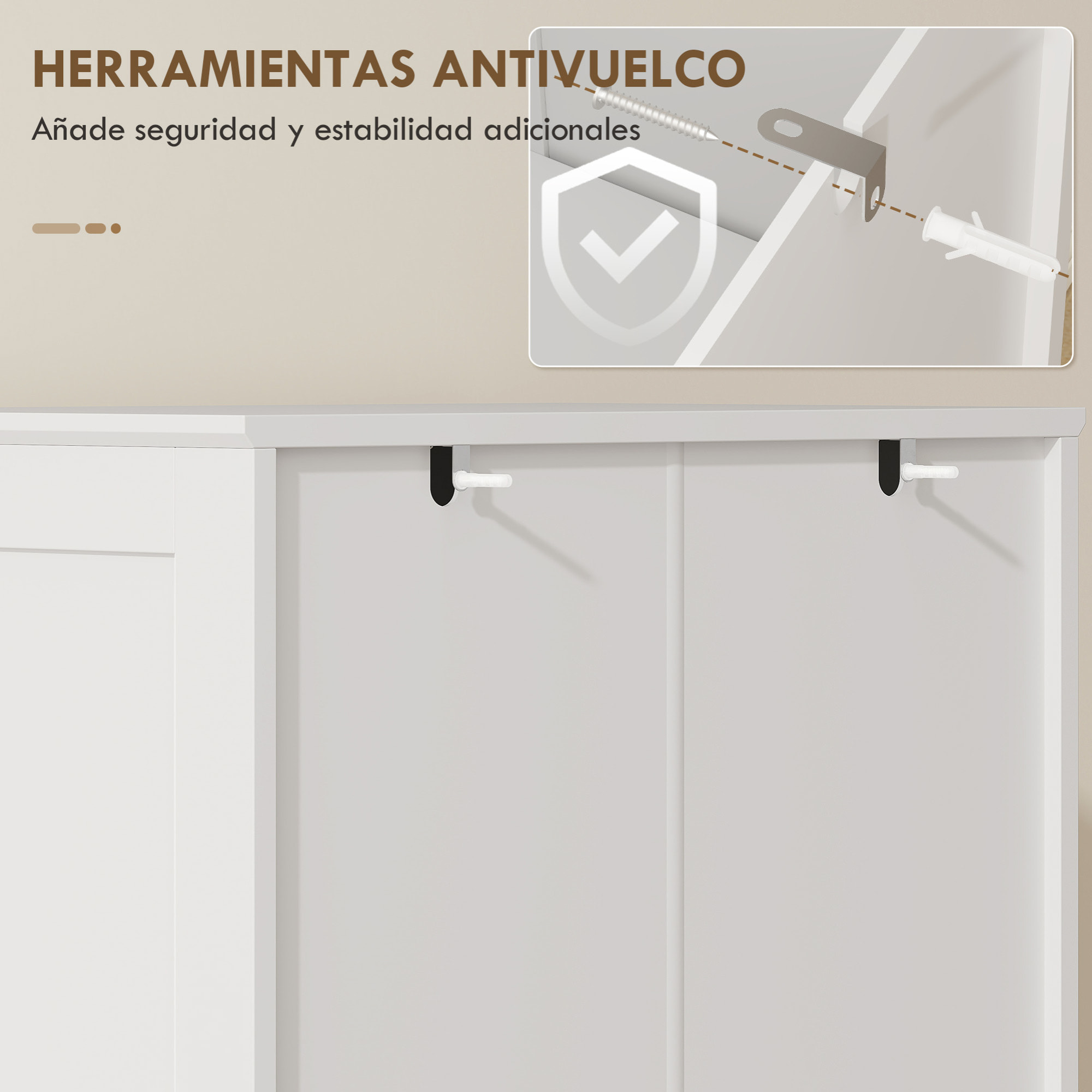 Armario de Cocina, Armario Despensa Cocina, con Puertas Acrílicas de Cierre Suave, 10 Estantes, 8 Compartimentos, Alacena Moderna con 4 Estantes Ajustables para Comedor, 60x40x162 cm, Blanco