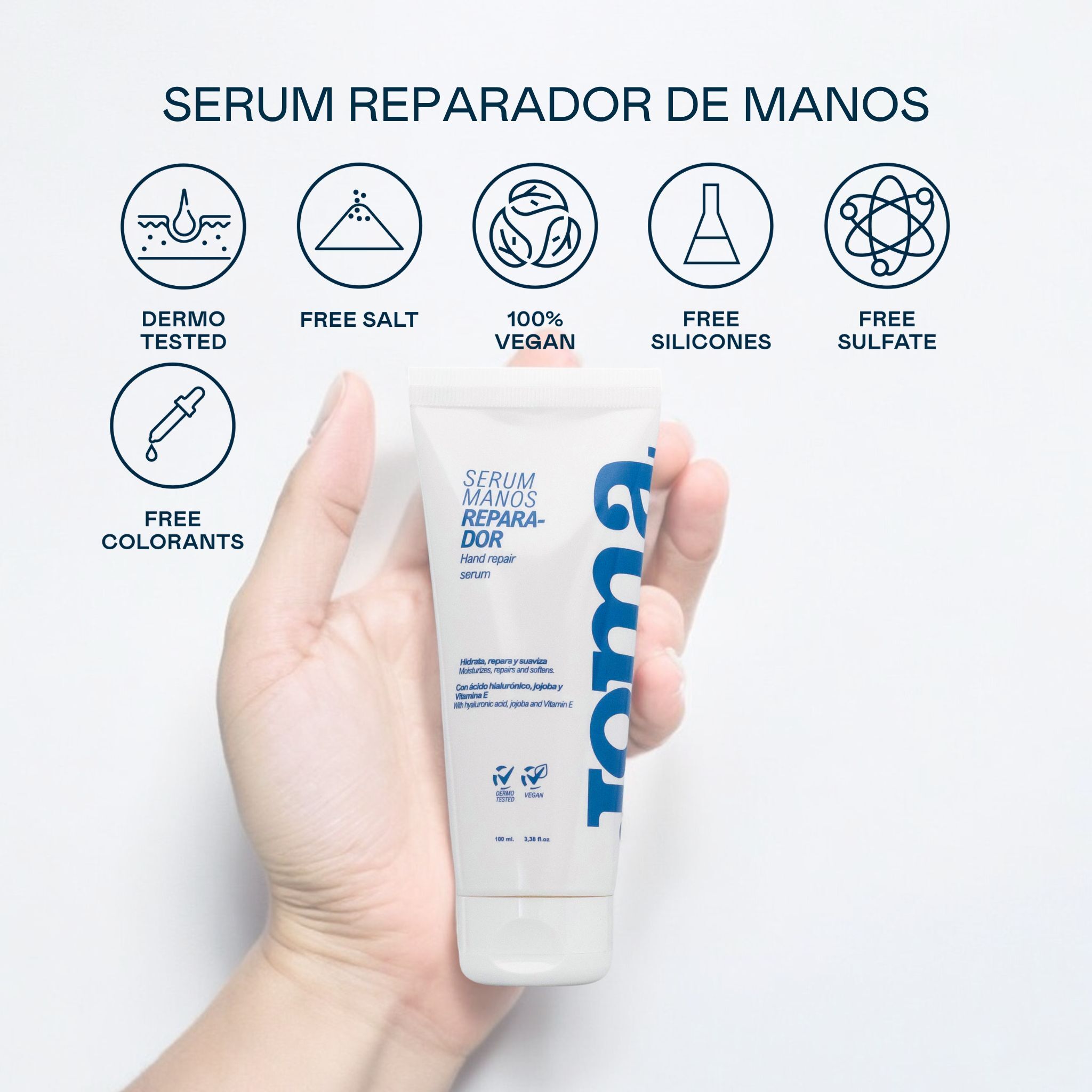 Valquer Serum Reparador de Manos - 100 ml