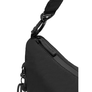 Bolso Cruzado Round Nylon Negro