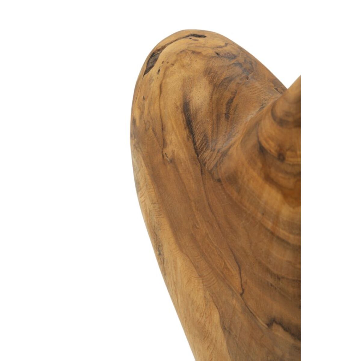SCULTURA DOBU IN TEAK RICICLATO CM 20X12X37 (PEZZI UNICI - NON RIP. IN SERIE)