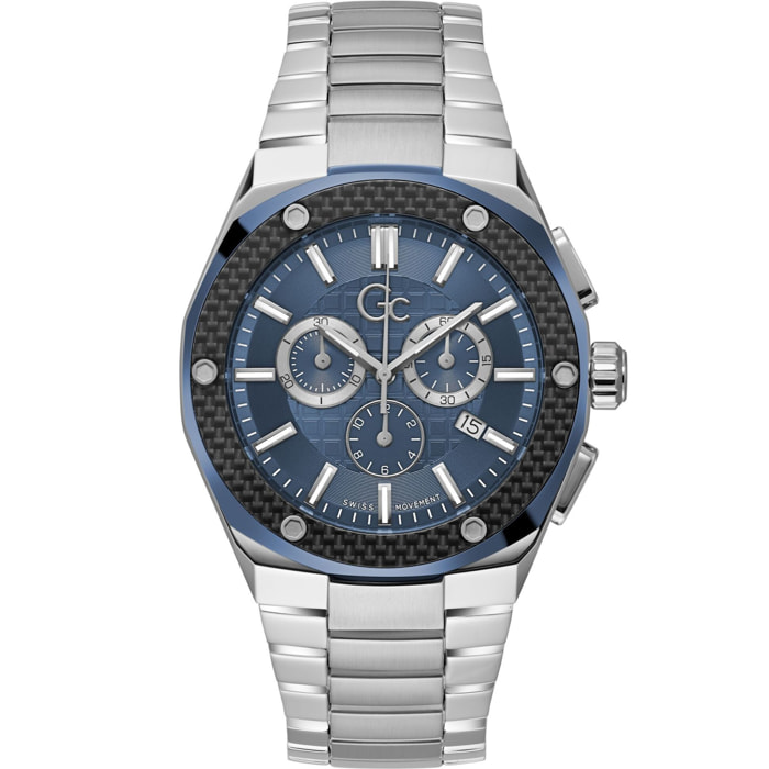 Gc Orologio Cronografo Al Quarzo Gc Fiber