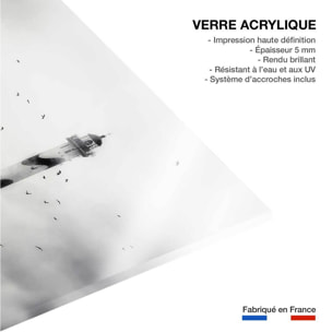 Tableau phare dans le brouillard Tableau plexiglas