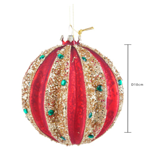Sfera con spicchi - Pezzi 12 - ROSSO - Bianchi Dino SpA
