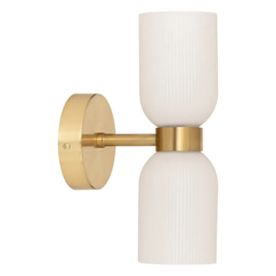 Applique murale Rio blanc 15,3x10cm