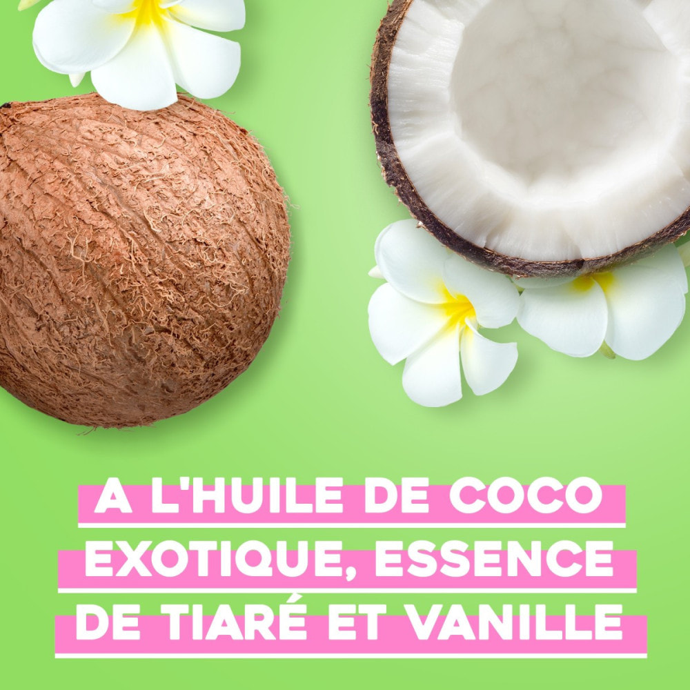 OGX Miracle Masque capillaire à l'huile de noix de coco, 300ml - Répare et hydrate contre les frisottis