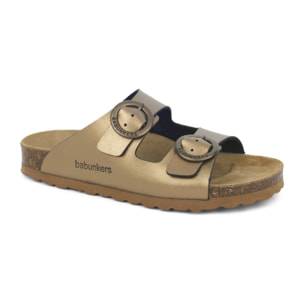 SANDALIA BARCELONA BABUNKERS MARRON