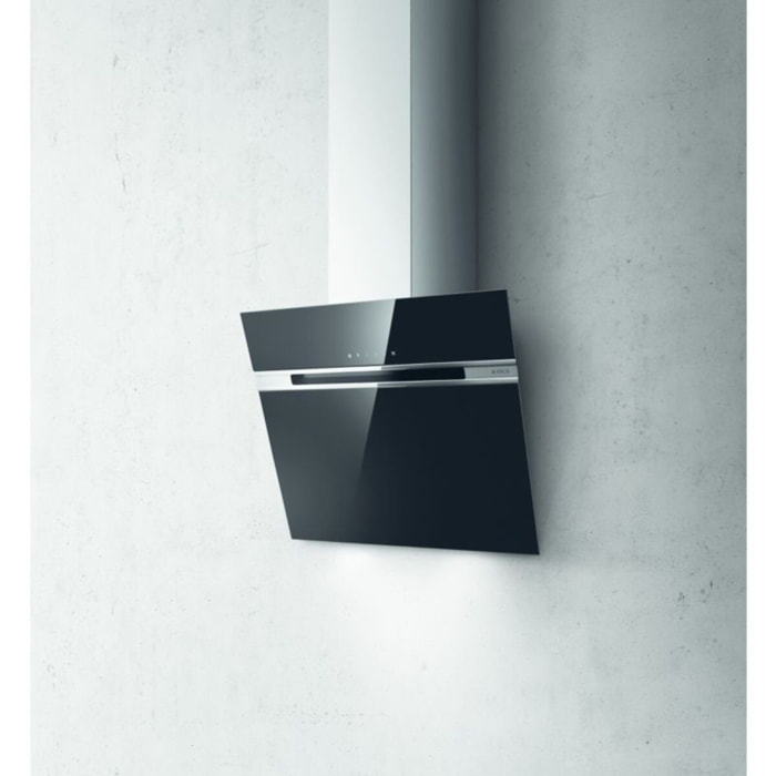 Hotte décorative murale inclinée ELICA STRIPE BL/A/60/LX