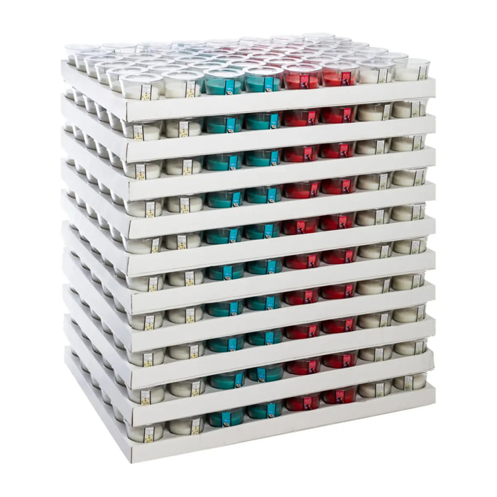 Bougie parfumée en verre 135G