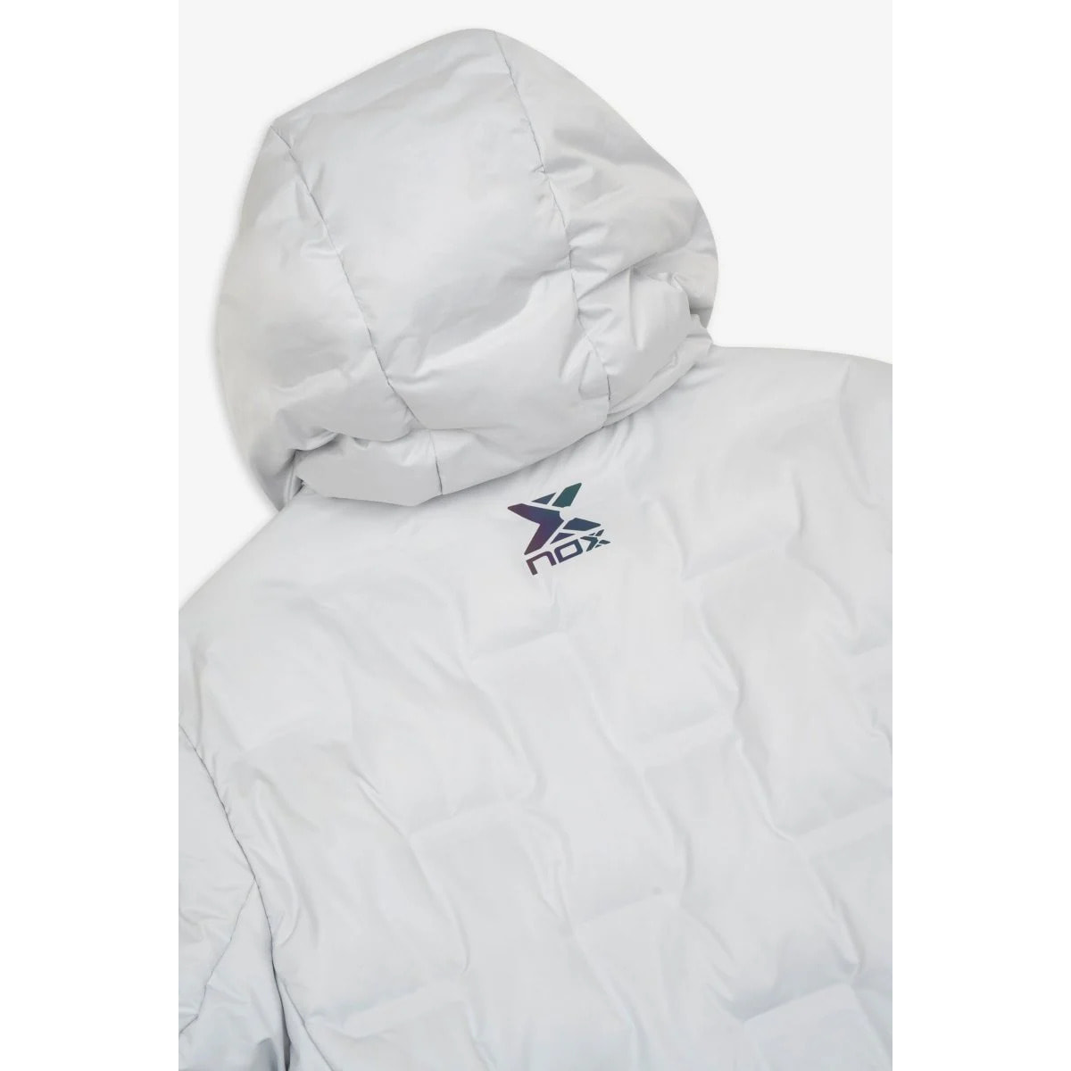 Chaqueta acolchada TEAM gris para mujer