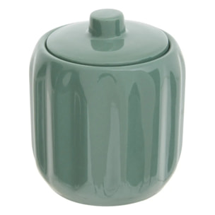 Pot à coton Colorama en céramique D.12,5cm vert ficus