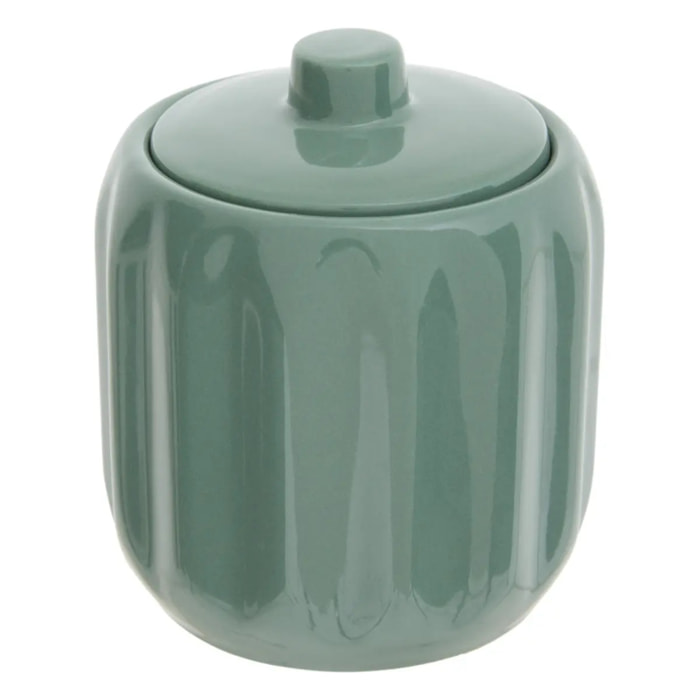 Pot à coton Colorama en céramique D.12,5cm vert ficus
