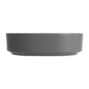 PixL 50 x 36,5 x 13,5 cm vasque à poser Infinitio, sans trop-plein, gris (CEPX5037GRM)