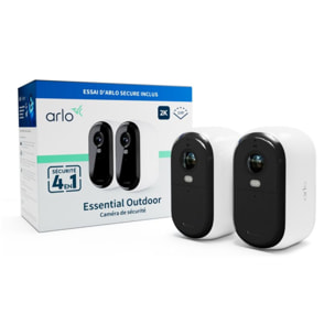 Caméra de surveillance ARLO 2 caméras Essential 2K