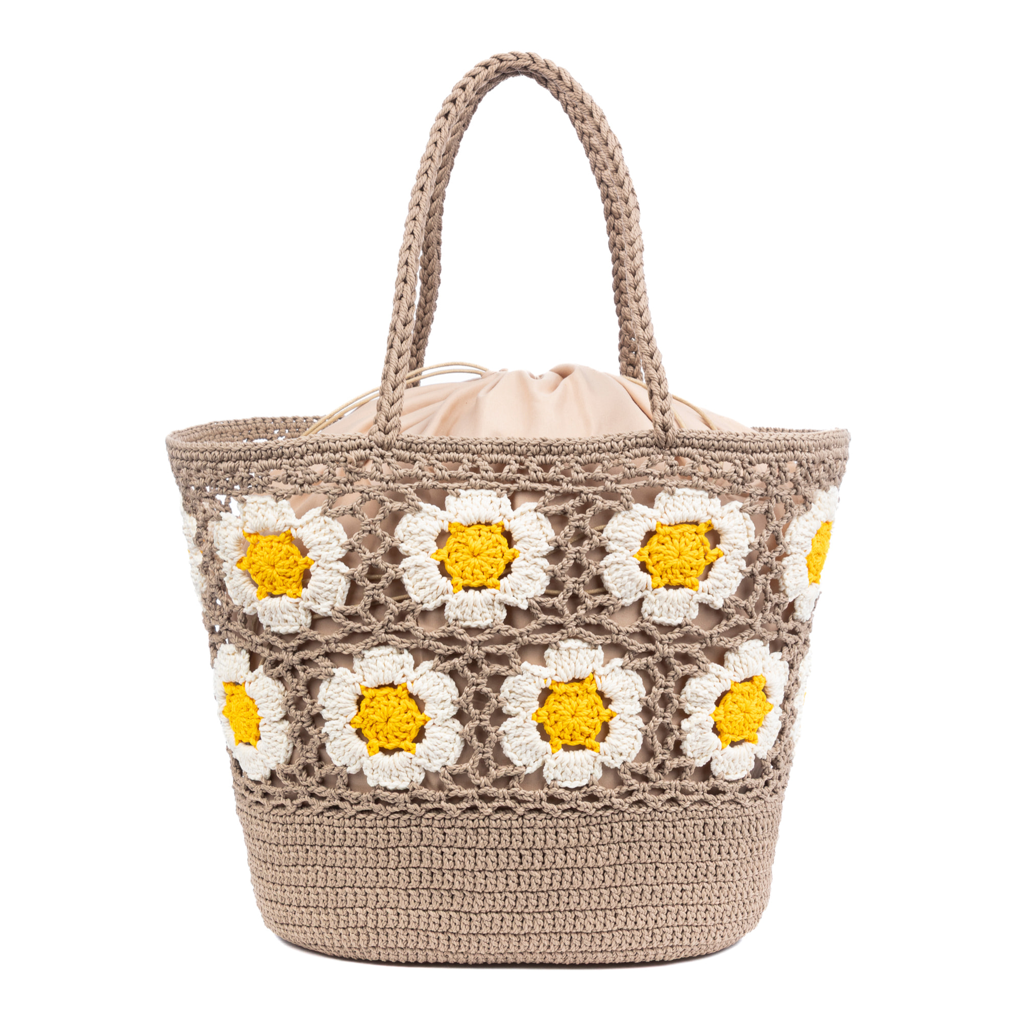 Belbo Bolso de hombro Mujer. Fabricaco en algodón tejido artesanal a mano.