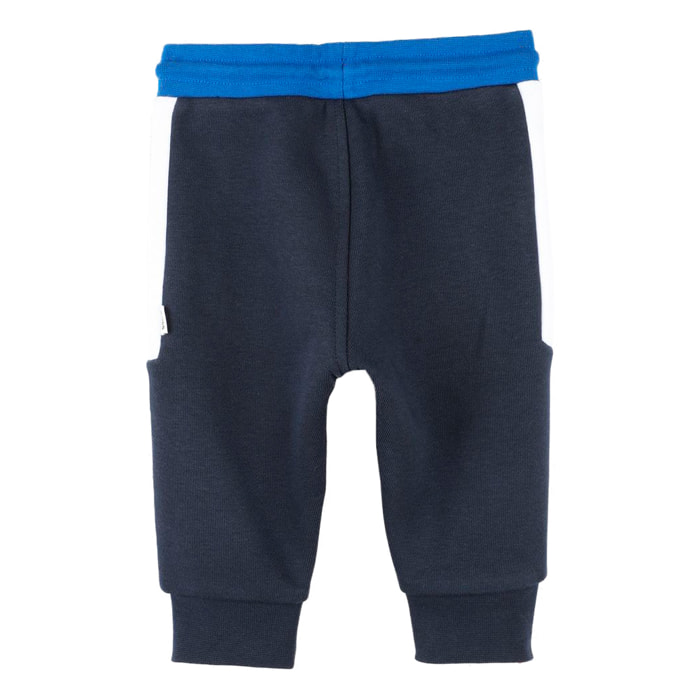 Boss - pantalón jogger - algodón - azul