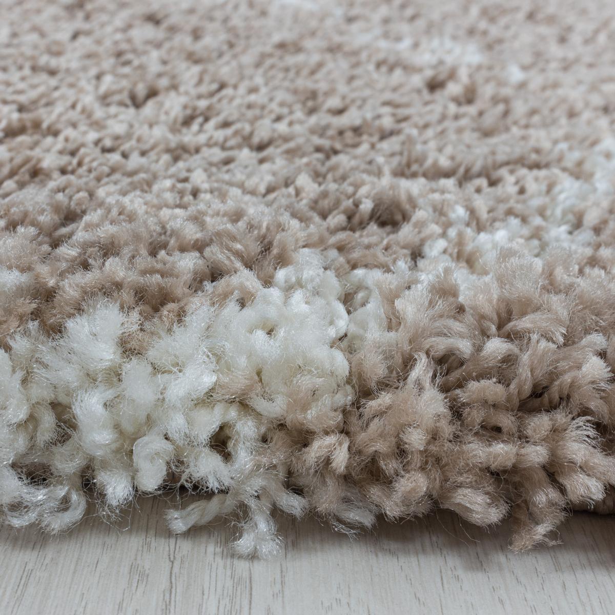 Tapis shaggy tissé motif scandinave SANI