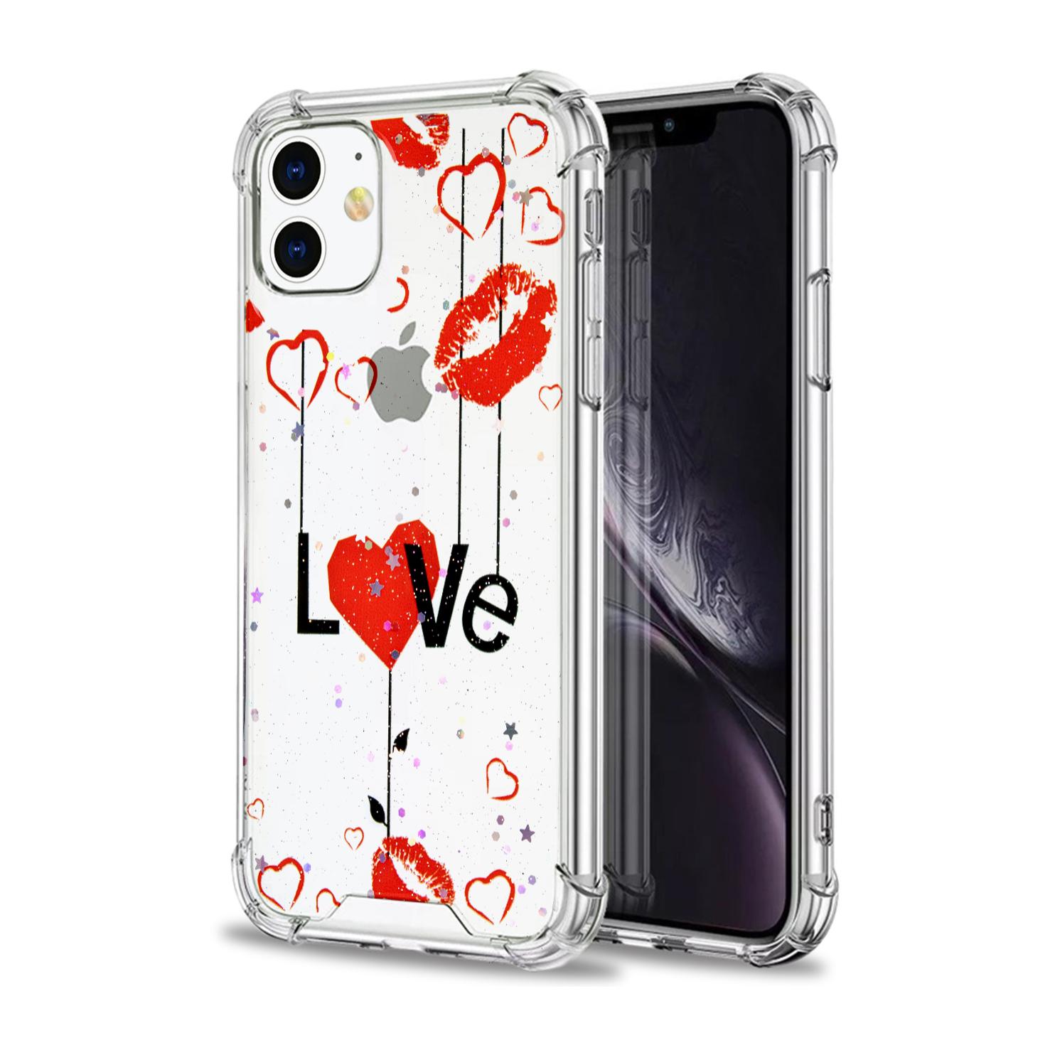 Custodia in TPU ad alta protezione con love design per iPhone 12 Mini