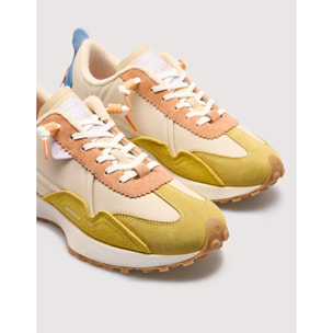 Sneaker Beige y Azul - Lancer