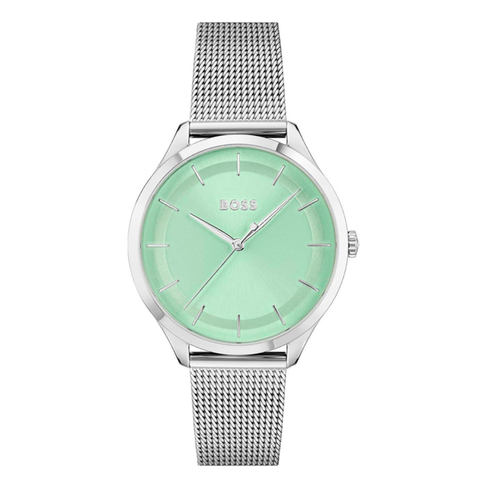 Reloj Boss 1502636 Mujer Analogico Cuarzo con Correa de Acero inoxidable