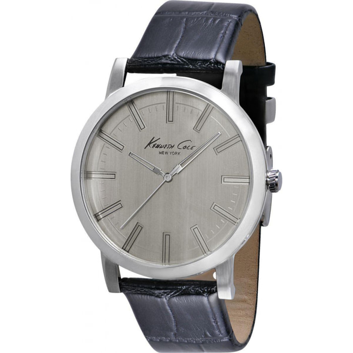 Reloj Kenneth Cole IKC1931 Hombre Analogico Cuarzo con Correa de Piel