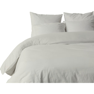 Parure Housse De Couette + 2 taies 100% Coton 57fils Verveine