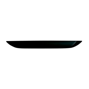6 platos de postre negros 19 cm Diwali - Luminarc