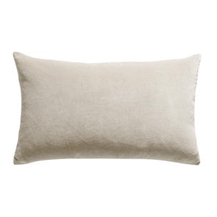 Coussin uni Elise