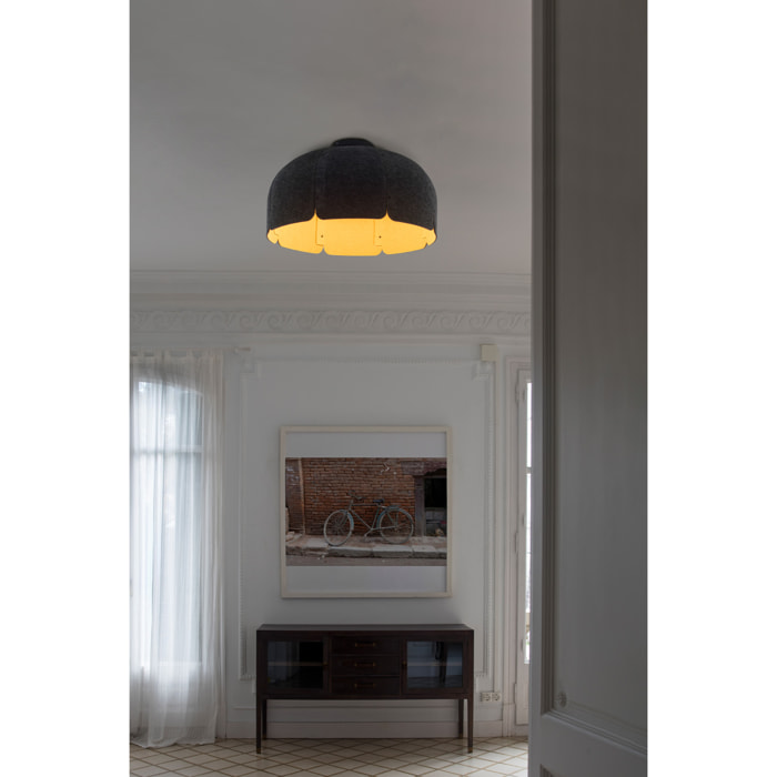 KLEE LED Lampe applique gauche gris avec lecteur
