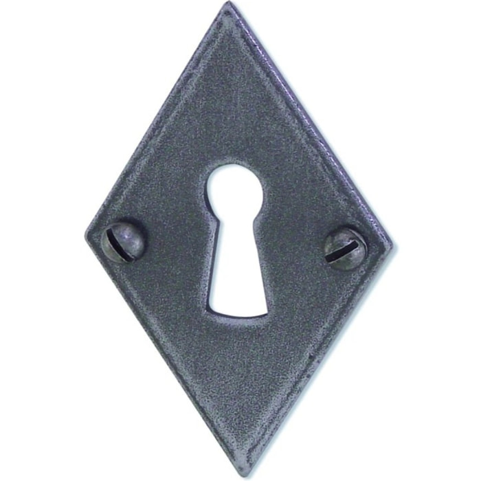 Ensemble Entraygues BRIONNE fer grise Clé L sur rosace 20125 46x69x3 - vis 2.5x10 - ROZ-V.6259011SP