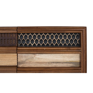Mueble TV de Madera de Mango 140 Cm Estilo Natural Moderno